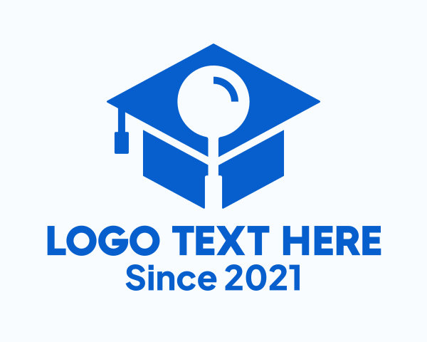 Graduation Hat logo example 3