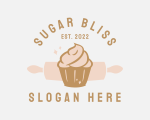 Sweet Cupcake Bakery logo design