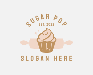 Sweet Cupcake Bakery logo design