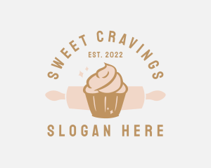 Sweet Cupcake Bakery logo design