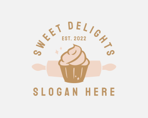 Sweet Cupcake Bakery logo design