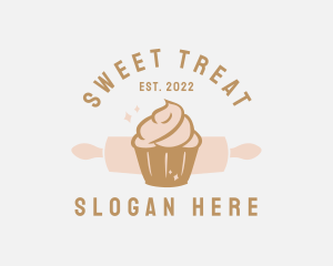 Sweet Cupcake Bakery logo design