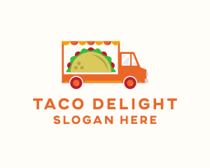 Mexican Taco Food Truck logo