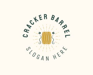 Barrel Brewery Liquor  logo design