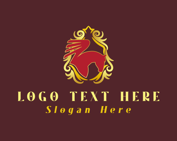 Victorian logo example 3