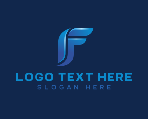 Multimedia Marketing Letter F logo