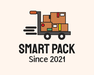 Package Warehouse Cart logo