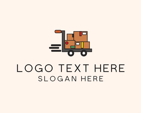 Push Cart logo example 4