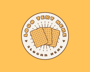 Cute Quirky Biscuit Crackers logo