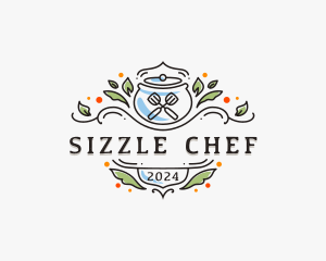 Cooking Pot Restaurant logo design