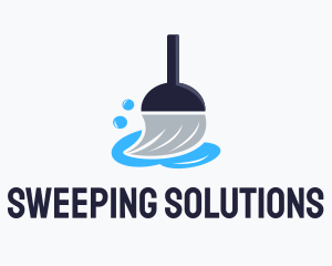 Broom Household Cleaner  logo