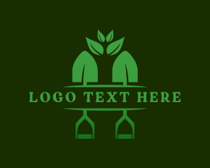 Planting Shovel Landscaping logo