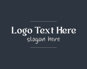 Professional Handwritten Brand logo