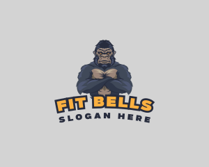 Gorilla Gaming Fitness logo design