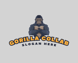 Gorilla Gaming Fitness logo design