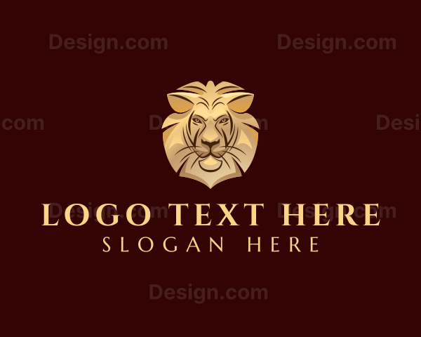 Premium Luxury Lion Logo