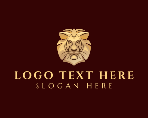 Premium Luxury Lion logo