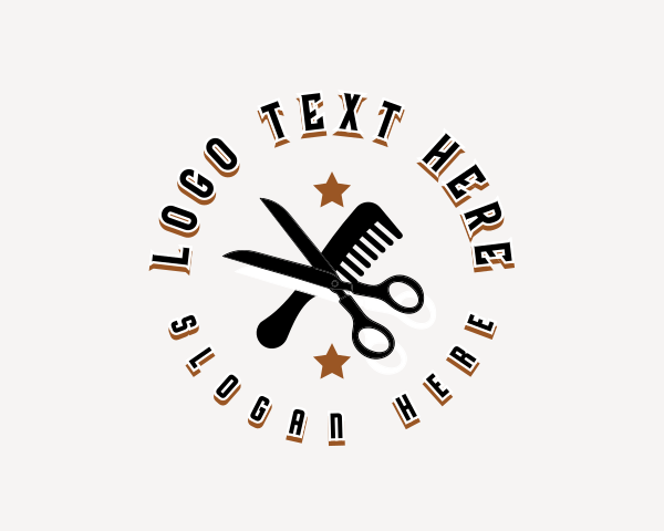 Hairstylist logo example 3