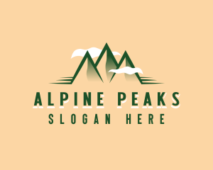 Mountain Peak Adventure logo design