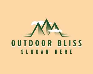 Mountain Peak Adventure logo design