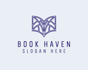 Geometric Book Library logo