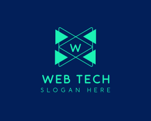 Cyber Technology Software logo design