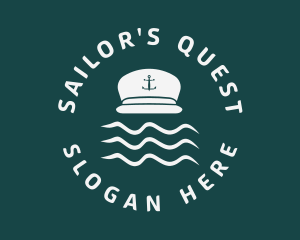 Marine Sailor Cap logo design