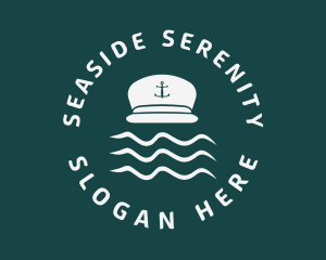 Marine Sailor Cap logo design