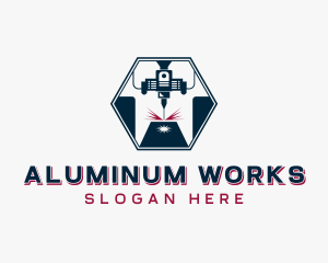 Laser Milling Automation logo design