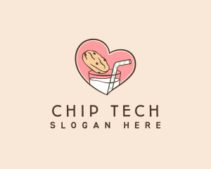 Cookie Milk Snack logo