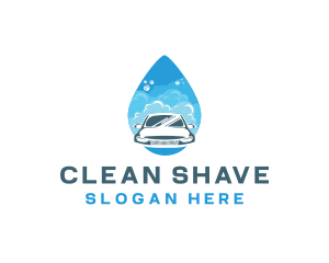 Droplet Car Cleaning Services logo design