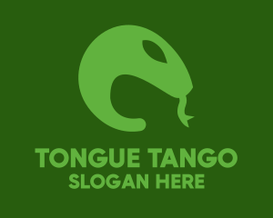 Green Snake Tongue logo