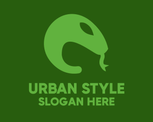 Green Snake Tongue logo