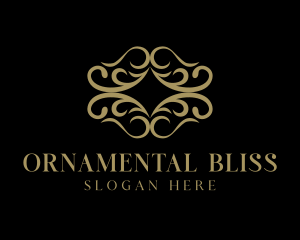 Ornament Filigree Decorative logo