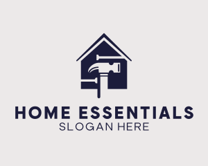 Hammer Home Construction  logo design