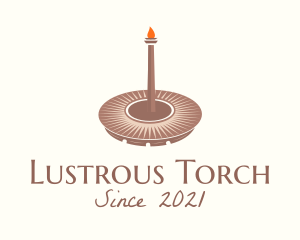 Olympic Torch Coliseum logo design