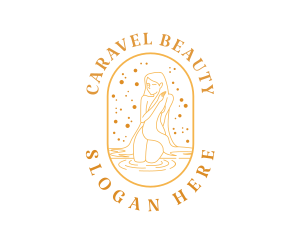 Naked Beauty Spa logo design