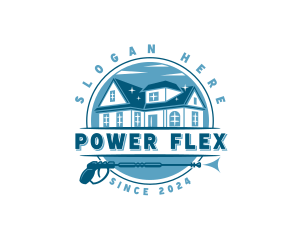 Power Washer Housekeeping logo design