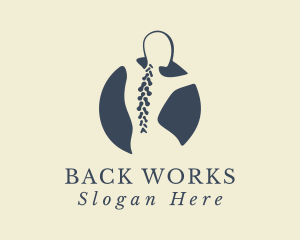 Chiropractor Therapist Healthcare logo