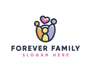 Family Love Charity logo design