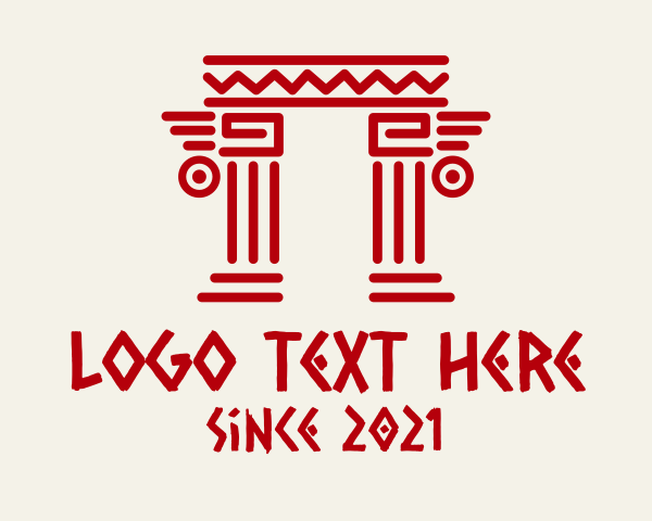 Mayan Civilization logo example 2