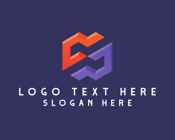 Abstract Tribal Symbol logo