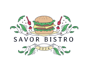 Burger Diner Restaurant  logo design