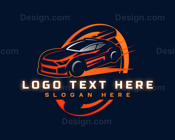 Car Racing Transportation Logo