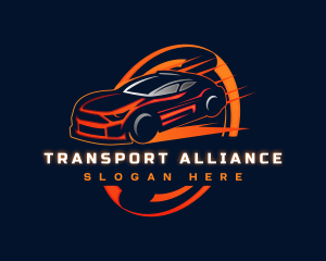 Car Racing Transportation logo