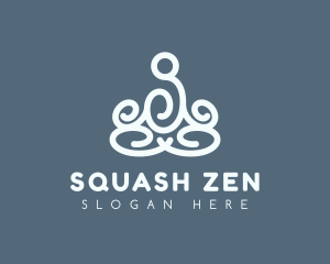 Yoga Exercise Wellness logo design