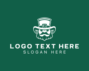Fantasy Leprechaun Irish logo