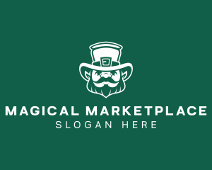 Fantasy Leprechaun Irish logo