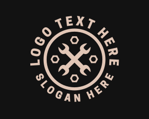 Mechanic Wrench Tool Fix  logo