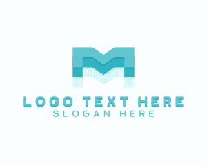 Corporate Brand Letter M logo